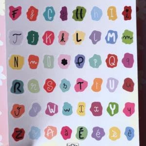 Planche - Lettres